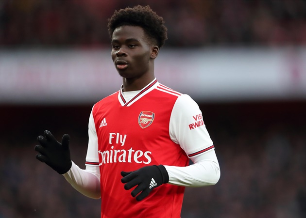 Bukayo Saka responds to being handed iconic Arsenal squad number - Bóng Đá