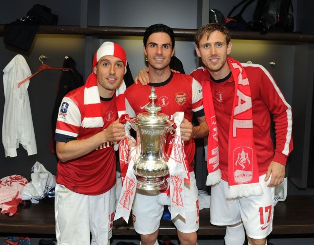 Santi Cazorla proves he still loves Arsenal with message to club after FA Cup win against Chelsea - Bóng Đá