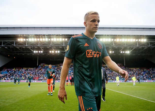 Manchester United are in contact with Donny Van de Beek agents by weeks - he’s been scouted for many months. - Bóng Đá