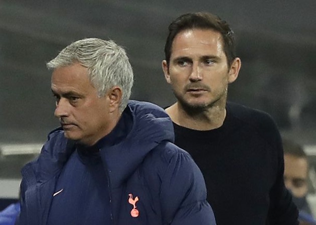 Frank Lampard hits back at Jose Mourinho ‘advice’ claim after touchline spat - Bóng Đá