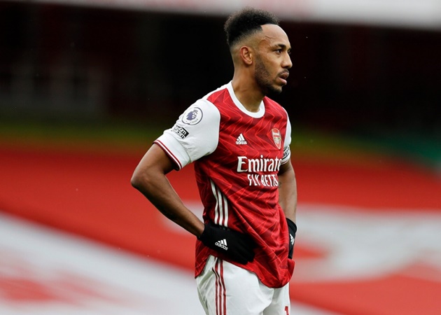 Pierre-Emerick Aubameyang did not produce a shot against Aston Villa. - Bóng Đá