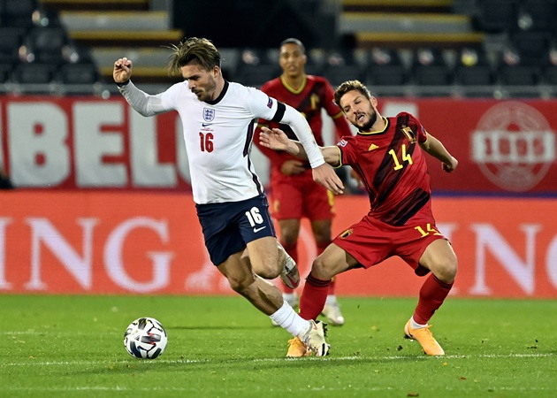 10 thống kê ấn tượng trận Bỉ 2-0 Anh: 'Máy cày' Grealish quá đỉnh - Bóng Đá