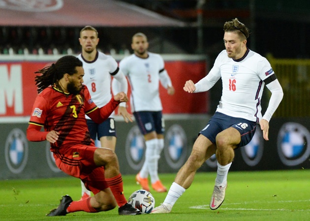 10 thống kê ấn tượng trận Bỉ 2-0 Anh: 'Máy cày' Grealish quá đỉnh - Bóng Đá