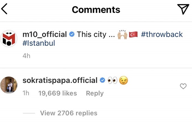 Sokratis Papastathopoulos responds to Mesut Özil’s latest Instagram post about Istanbul. “ - Bóng Đá
