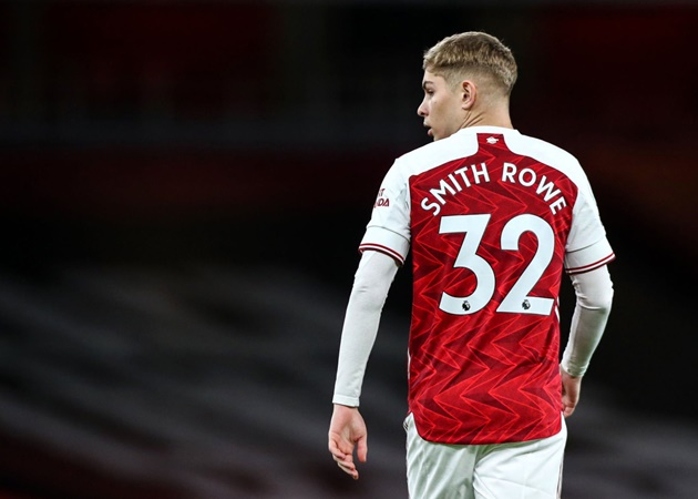 Smith Rowe on Arteta: “He tells me so much to play free, clear my mind & be confident - Bóng Đá