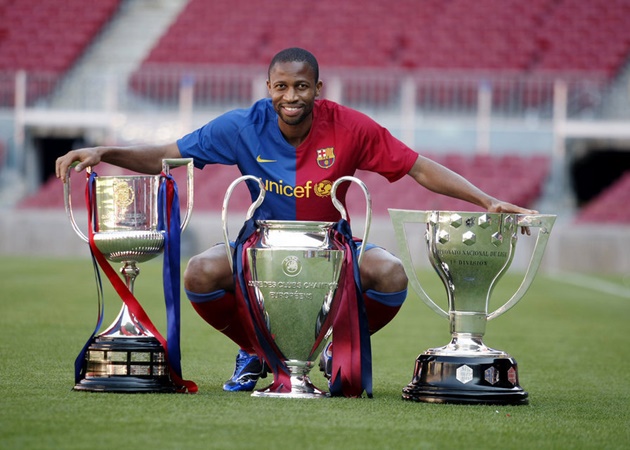 9. Một "cỗ máy" như Seydou Keita cũng không thể thiếu ở tuyến giữa Barca và đó là lý do vì sao anh ra sân tới 188 trận.