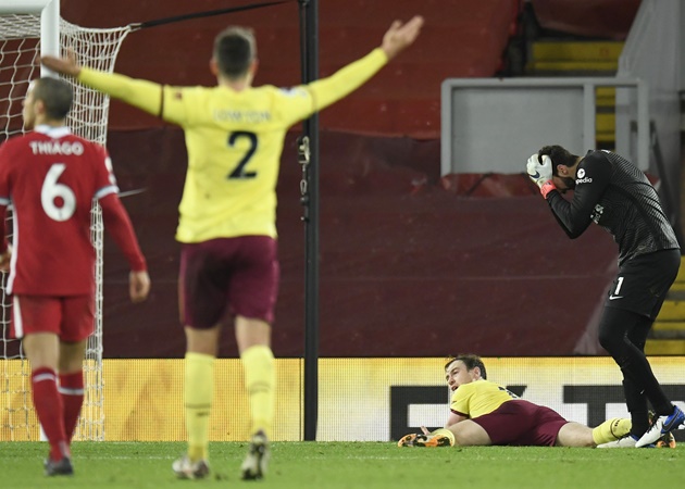 Jurgen Klopp reveals what Alisson said about Burnley penalty after Liverpool’s shock defeat - Bóng Đá