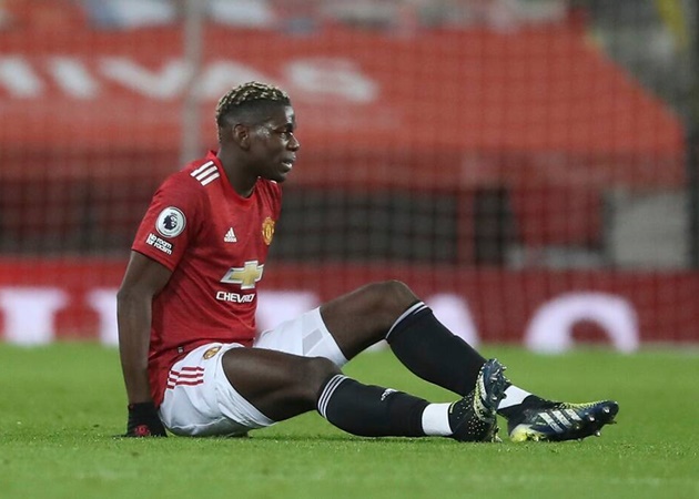 #mufc fear Pogba could miss at least another two weeks with the thigh injury that has ruled him out for the previous two games - Bóng Đá