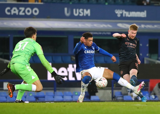 10 con số đặc biệt trận Everton 0-2 Man City: 'Siêu hậu vệ' thức tỉnh - Bóng Đá