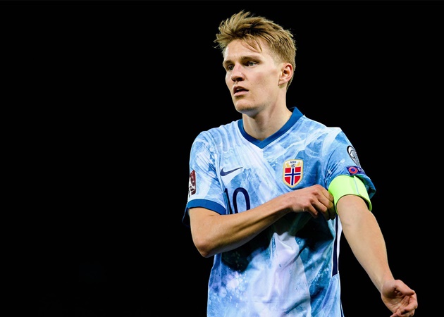 Norway boss gives fresh Martin Odegaard update after Arsenal star trains alone - Bóng Đá