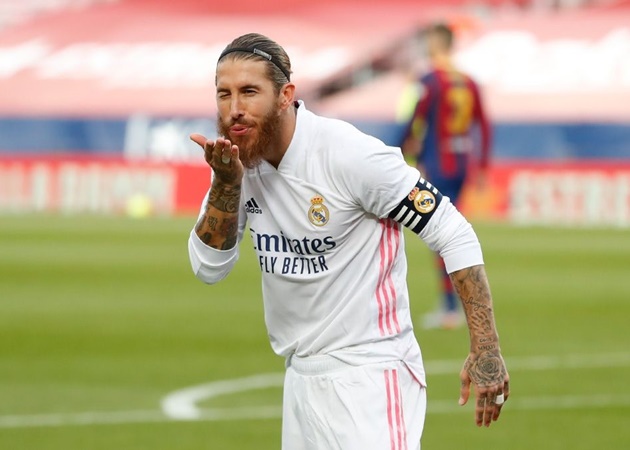 Sergio Ramos từng ghi bàn trong trận lượt đi.