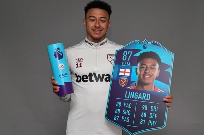 Lingard wins EA SPORTS Player of the Month award - Bóng Đá