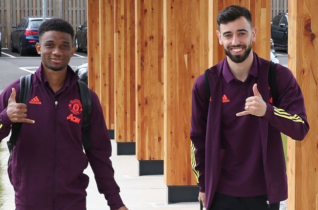 Bruno Fernandes sends message to Amad about Manchester United free-kick advice - Bóng Đá