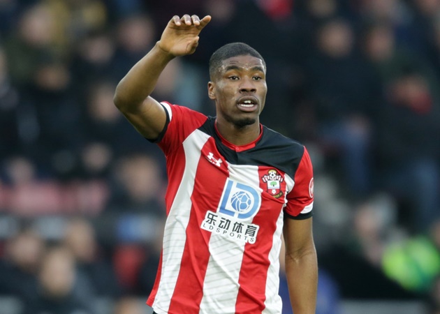 Danso khi còn khoác áo Southampton.