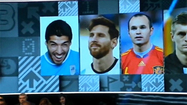 Suarez bị FIFA 'dìm hàng' trong lễ trao giải - Bóng Đá