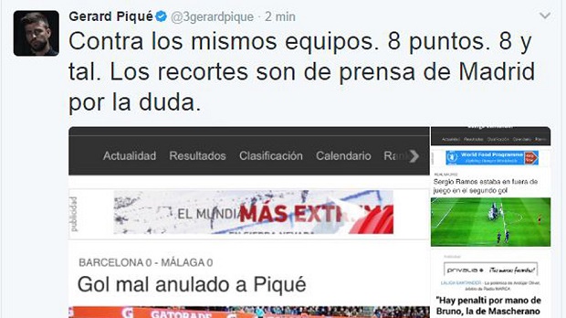 Pique lại tiếp tục 'đá xoáy' trọng tài La Liga - Bóng Đá