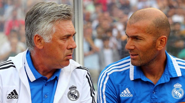 Zidane háo hức tái ngộ Ancelotti - Bóng Đá