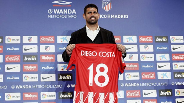 Diego Costa nói gì trong ngày chính thức ra mắt Atletico Madrid? - Bóng Đá