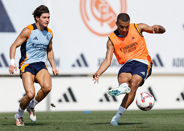 Real Madrid tập luyện ở nơi bất thường trước trận gặp Valladolid