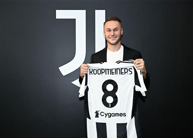 Tân binh Koopmeiners giải đáp ý nghĩa số áo của mình tại Juventus