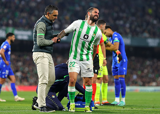 Real Betis nhận thêm "tin dữ" từ Isco