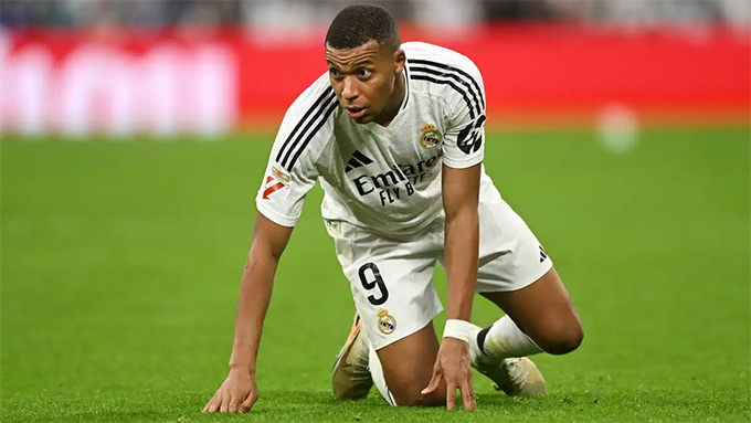 Mbappe sa sút tại Real Madrid: Những con số đáng lo ngại