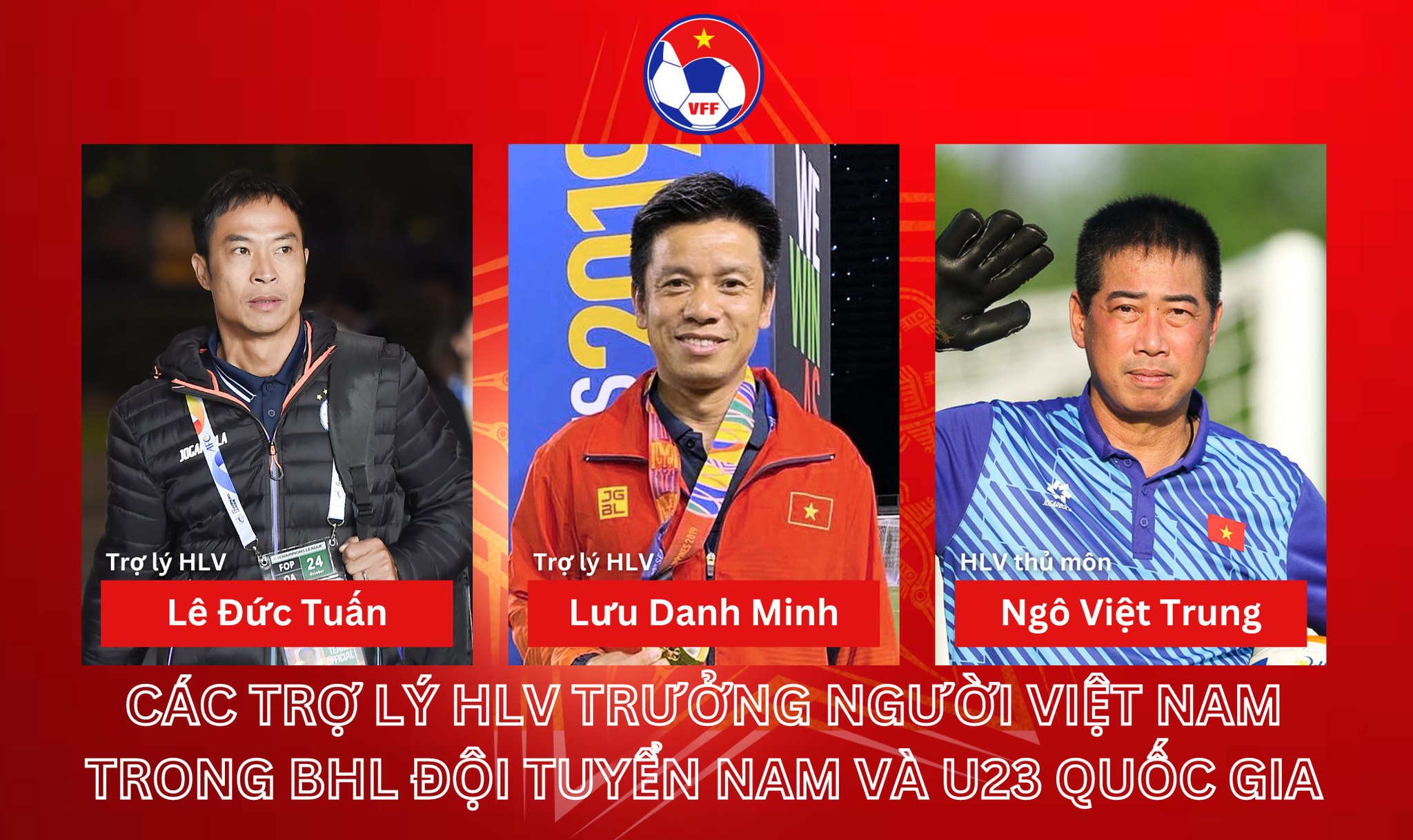 Ảnh bài viết VFF công bố 3 'cánh tay phải' cho HLV Kim Sang-sik, có người từng dự AFC Champions League