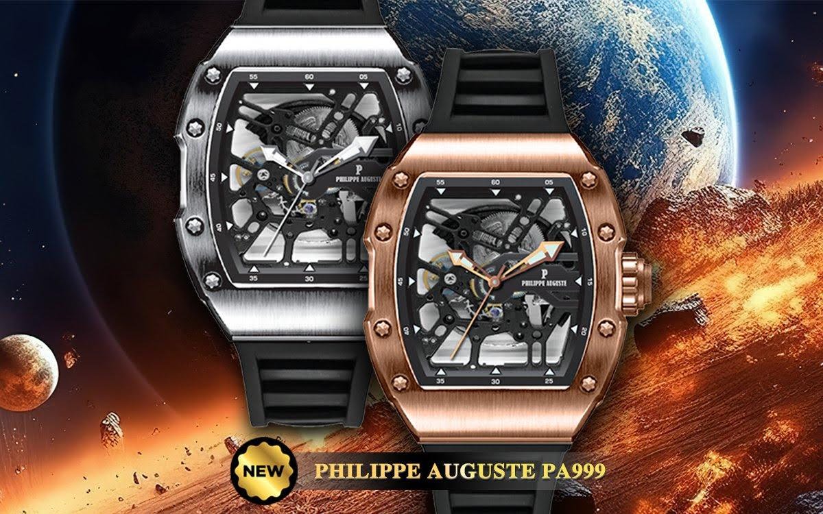 Khám Phá Sự Tinh Tế & Đẳng Cấp Với Thiết Kế Đồng Hồ Philippe Auguste PA999 Mới Nhất