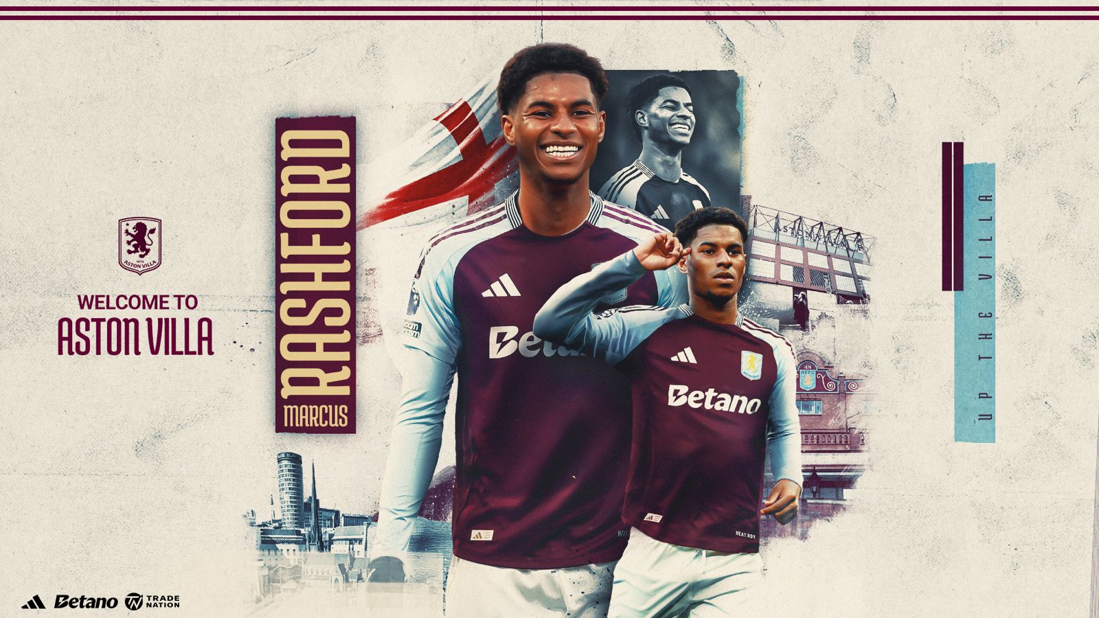Marcus Rashford tỏa sáng ở Aston Villa, Ruben Amorim có nguy cơ bị sa thải