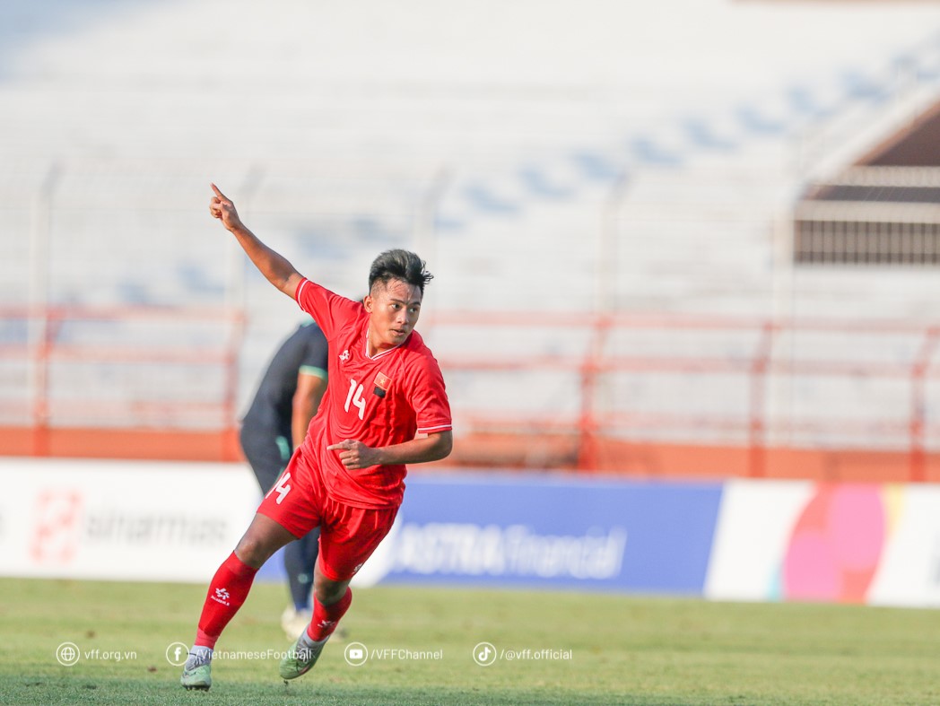 Quang Dũng: Hy vọng tôi sẽ tiếp tục ghi bàn trong trận gặp U19 Lào