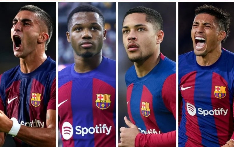 Làm sao để Barca đảm bảo số phút thi đấu cho các cầu thủ trên hàng công?