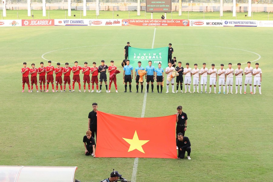 Ảnh bài viết SLNA là CLB đầu tiên làm điều này ở V-League 2024/25, Khai mạc VCK U15 QG