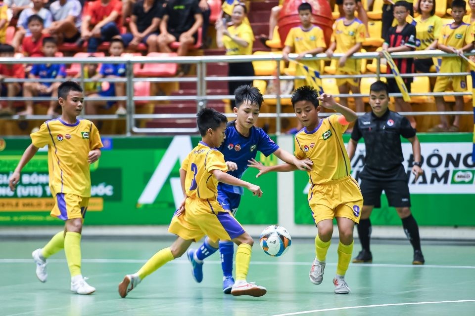 SLNA vào chung kết, Thanh Hóa gục ngã trước chủ nhà giải U11 toàn quốc