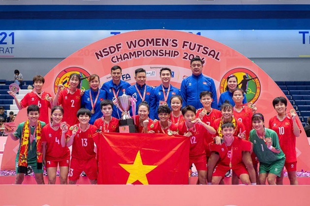 Nữ Futsal Việt Nam vô địch, PPHN giữ ngôi đầu giải U19