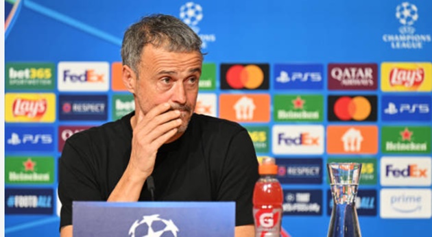 Luis Enrique: ''Tôi không có gì để nói về trọng tài''
