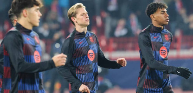 Ảnh bài viết Barcelona đối mặt với nguy cơ mất Frenkie de Jong miễn phí vào năm 2026