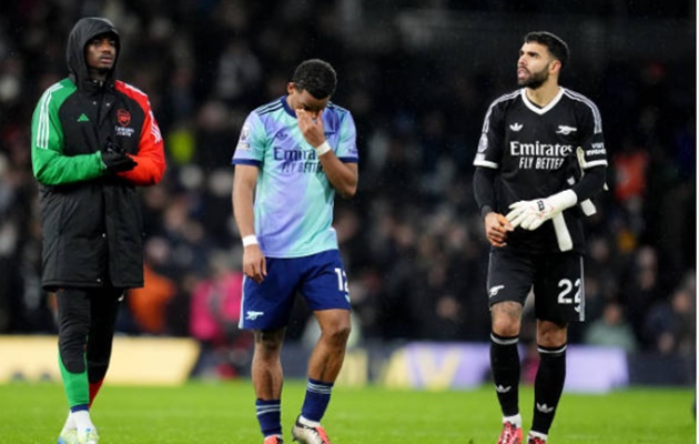 5 điểm nhấn Fulham 1-1 Arsenal: Lại là phạt góc; Bước lùi trong cuộc đua EPL