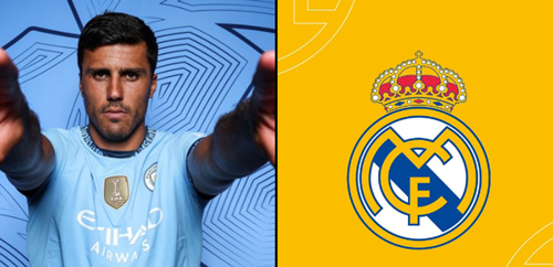 Ảnh bài viết Real quyết có chữ ký của Rodri