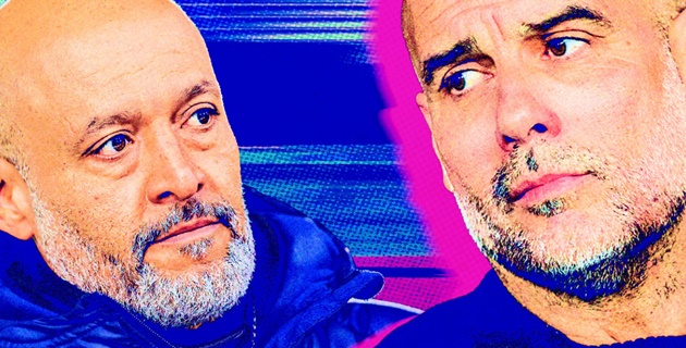 Sự trái ngược giữa Man City và Nottingham Forest
