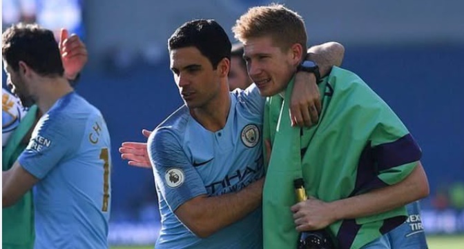 Arteta ngả mũ với De Bruyne