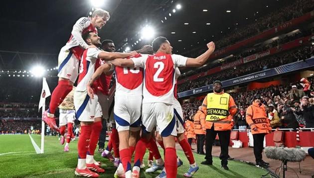 Arsenal kiếm được bao nhiêu nếu loại Real Madrid?