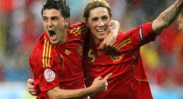 NHM đang nhớ những chân sút đình đám như Fernando Torres và David Villa. Ảnh: Internet.