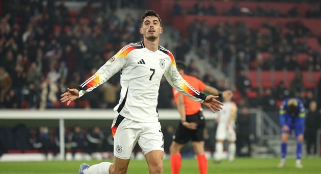 Havertz đánh bật cơn bão chỉ trích, Arsenal tin vào phong độ từ tuyển Đức
