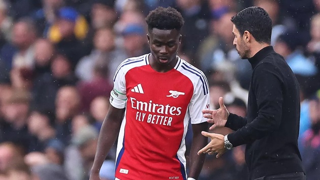 Arsenal nhận tin vui: Saka, Rice hồi phục; Trossard ổn định