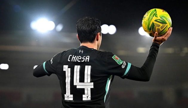 Chiesa đã chứng minh khả năng thay thế Salah ở Liverpool