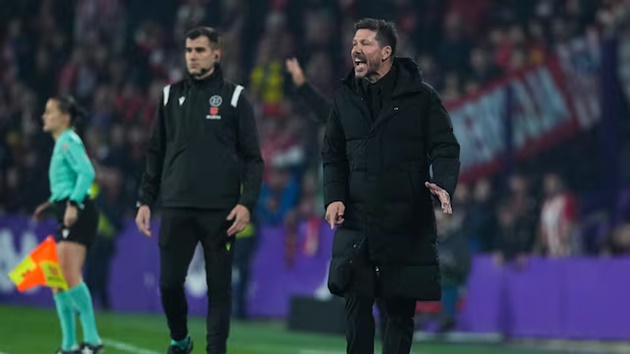 Simeone hài lòng về sự bùng nổ của Atletico