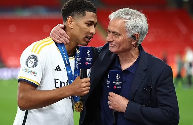 Ảnh bài viết Mourinho dí dỏm, kêu gọi Bellingham rời Real Madrid