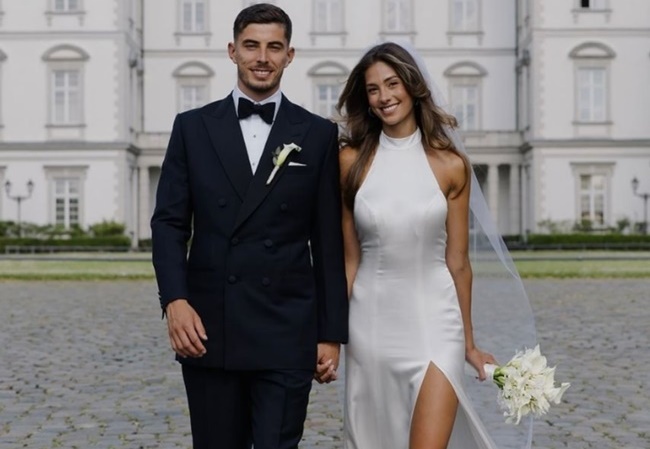 Ảnh bài viết Havertz bảnh trai trong ngày kết hôn với bạn gái