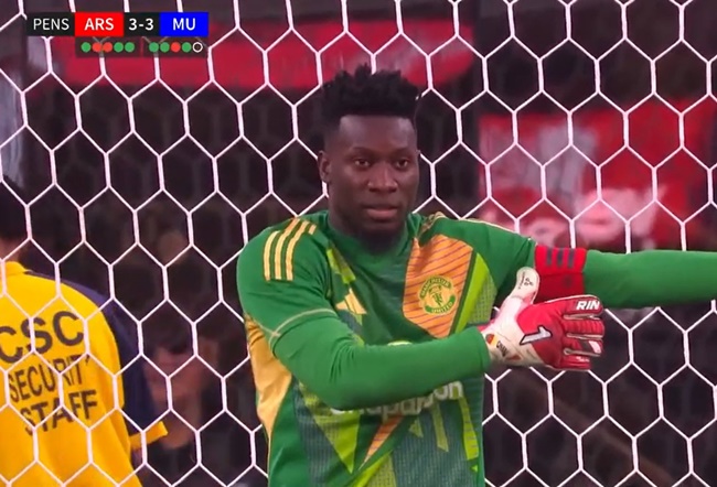 Trò tâm lý chiến của Andre Onana