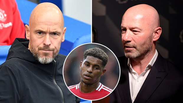 Ảnh bài viết Ten Hag chỉ trích Shearer ngu ngốc vì bình luận về Rashford